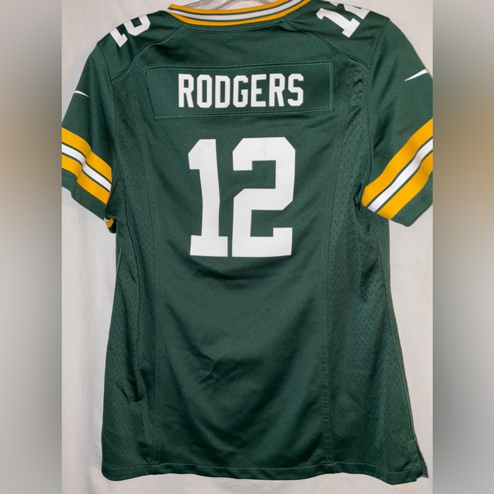 NFL Green Bay Packers Aaron Rodgers #12 Nike Jersey Youth SizeLarge 14-16